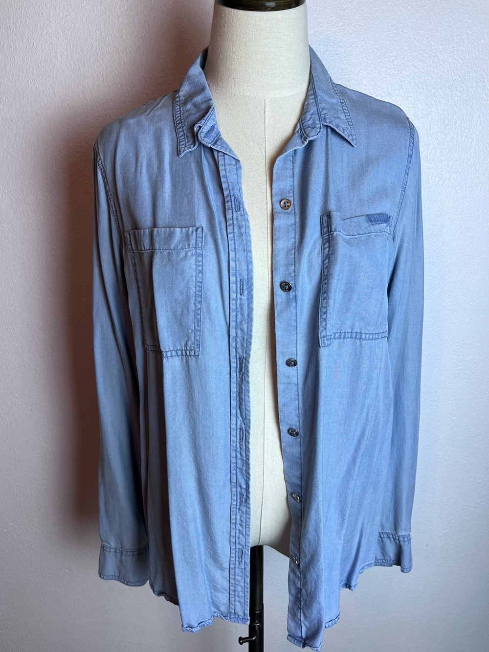 Calvin Klein Jeans Light Blue Button-Down Shirt
